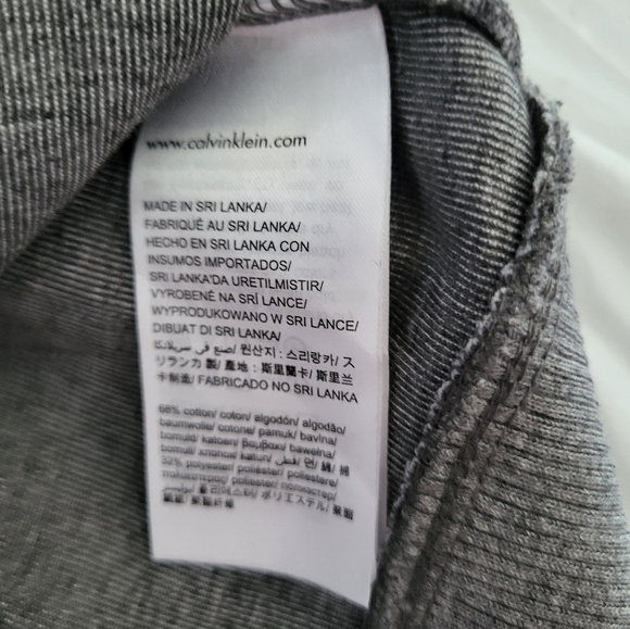 NEW Calvin Klein Charcoal Zip-Up Jacket, Size XL - Picture 5 of 5